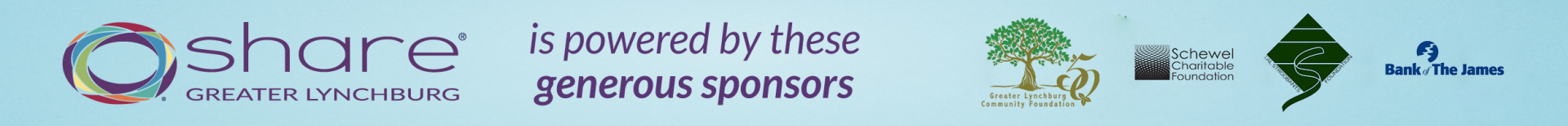 Blue Sponsor Banner