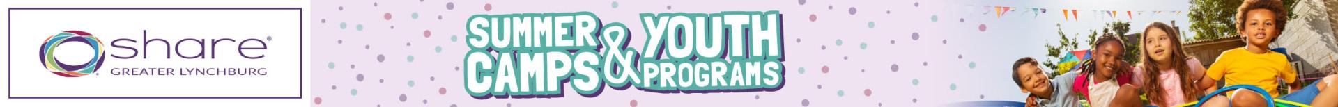 Summer Camps & Youth Programs Banner