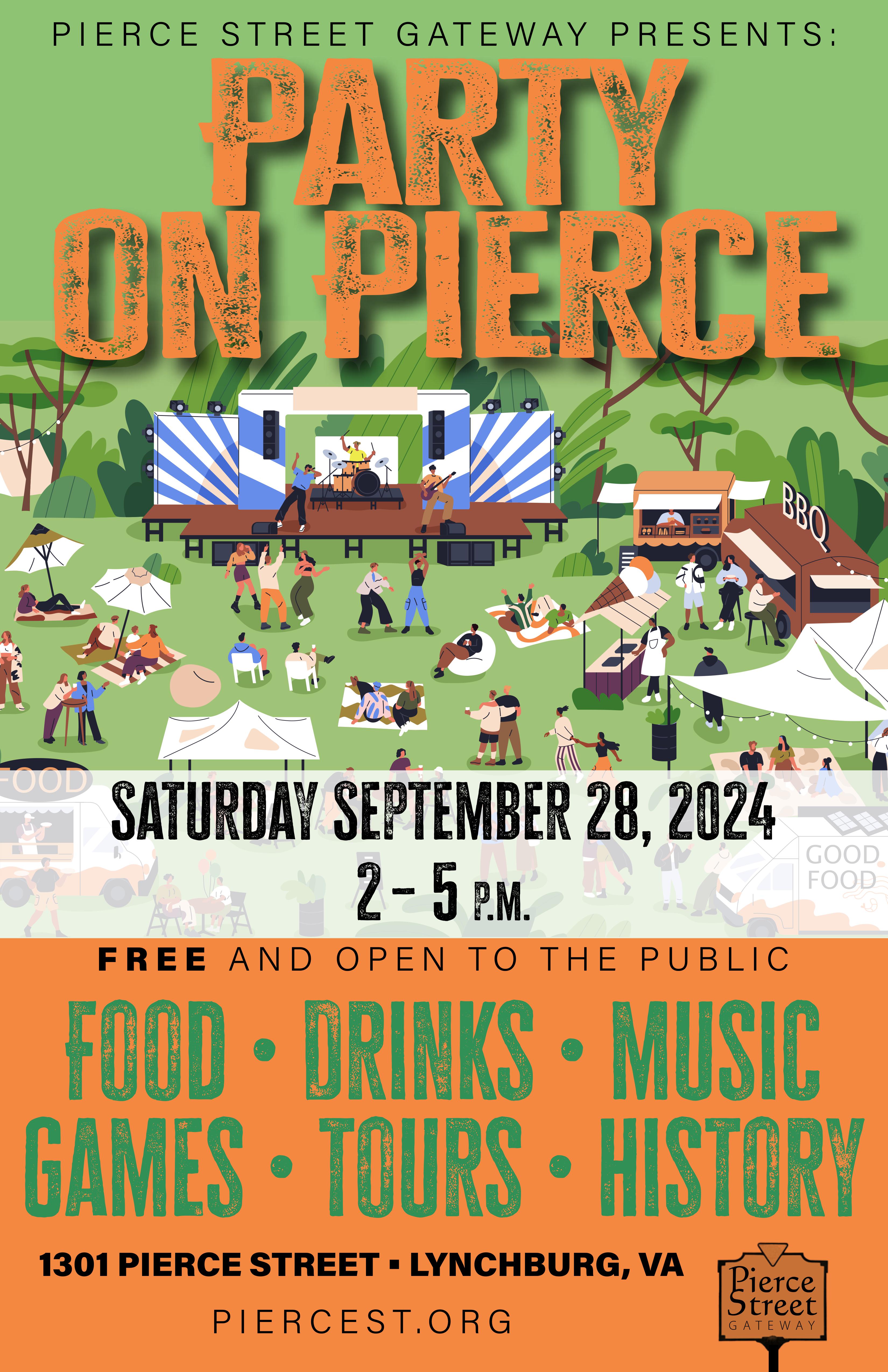Party on Pierce Flyer