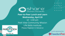 Peer to Peer lunch and learn