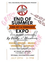 end of summer expo poster