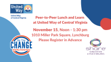 Graphic for UWCVA Lunch and Learn