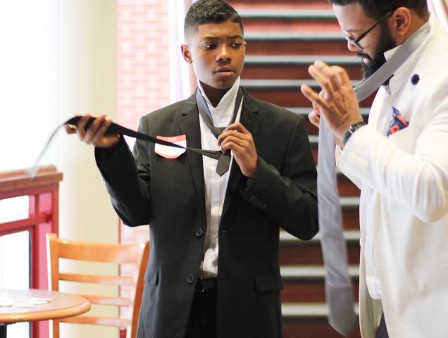 Learning to tie a tie