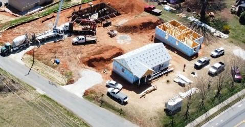 Drone footage of House #40, #41 &amp; #42