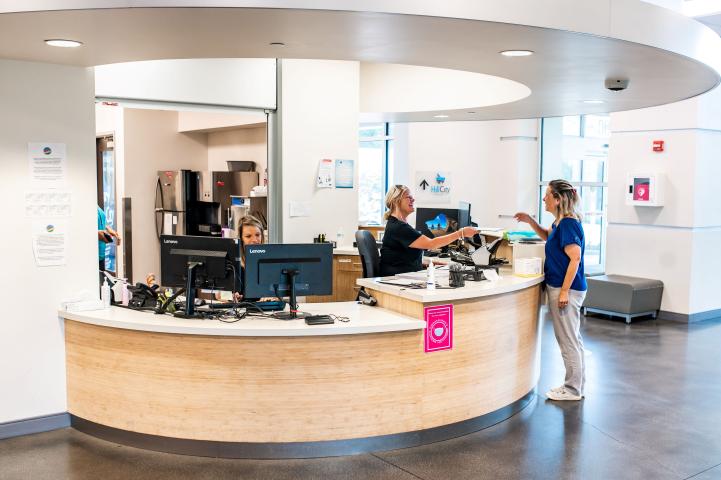 front desk