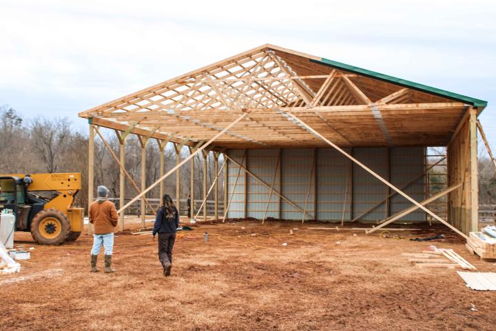 Interim Pole Barn Construction