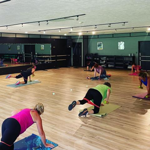 Encouraging, donation-based classes for all levels.