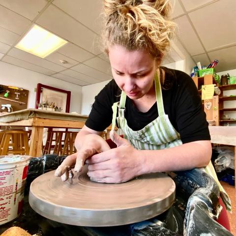 Clay Class Wheel Throwing