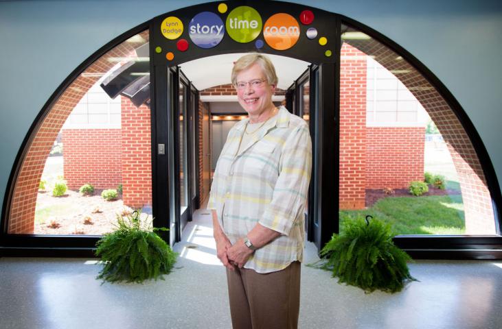 Lynn Dodge Storytime Room opened in 2015
